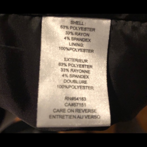 Calvin Klein Black Dress with Pearls - Picture 4 of 6